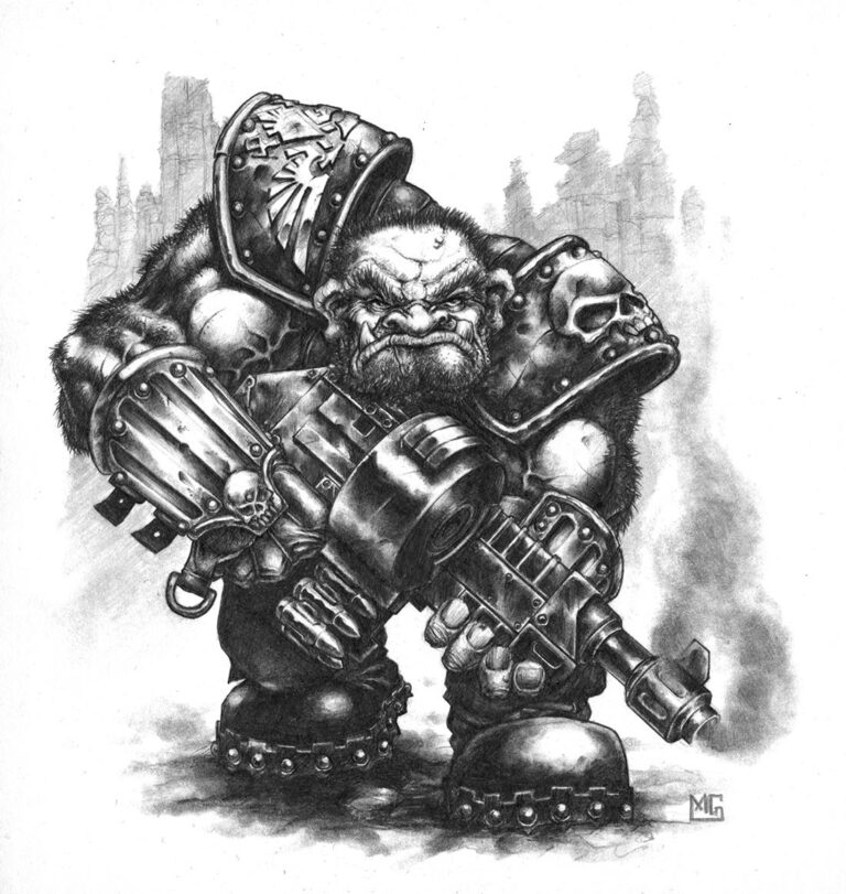 Ogryn by Mark Gibbons 