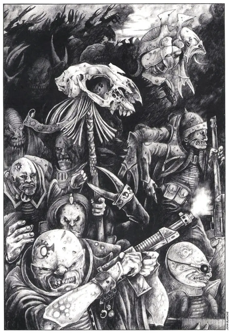 Artist John Blanche - Warhammer 40K Artwork - Page 2 of 2 - 40K Gallery