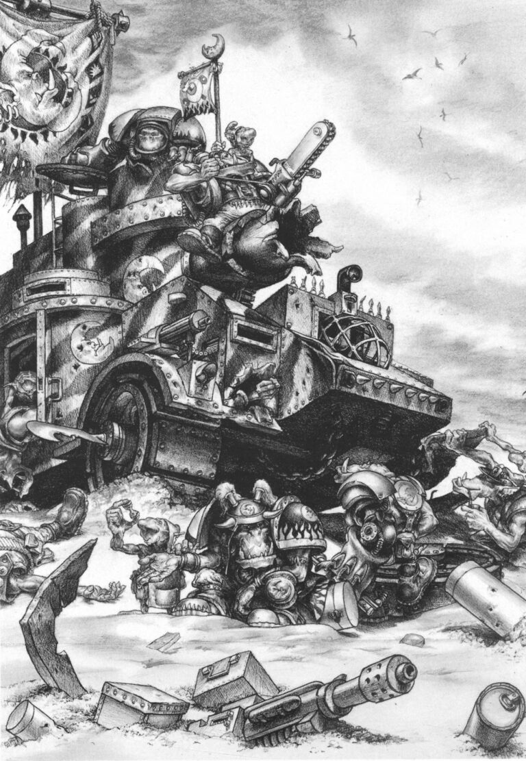 Ork Battle Wagon by Paul Bonner