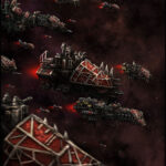 Ork Fleet by Mark Molnar (momarkmagic | mark_molnar_instagram)