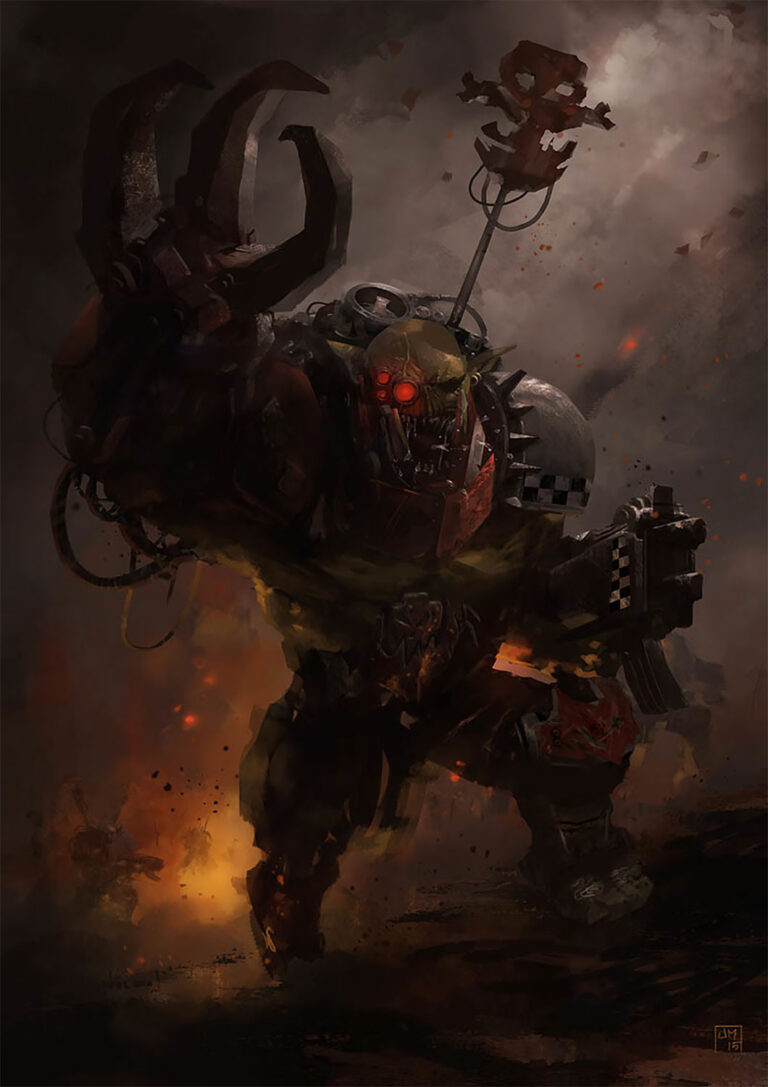 Ork Nob by Jorge Momparler 