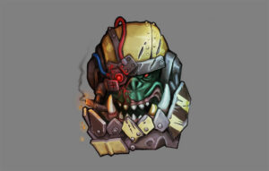 Ork Portrait by Dicey June 