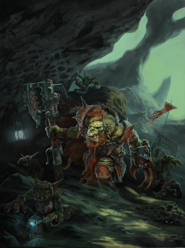 Ork Squig Hunter by Rasmus Jensen