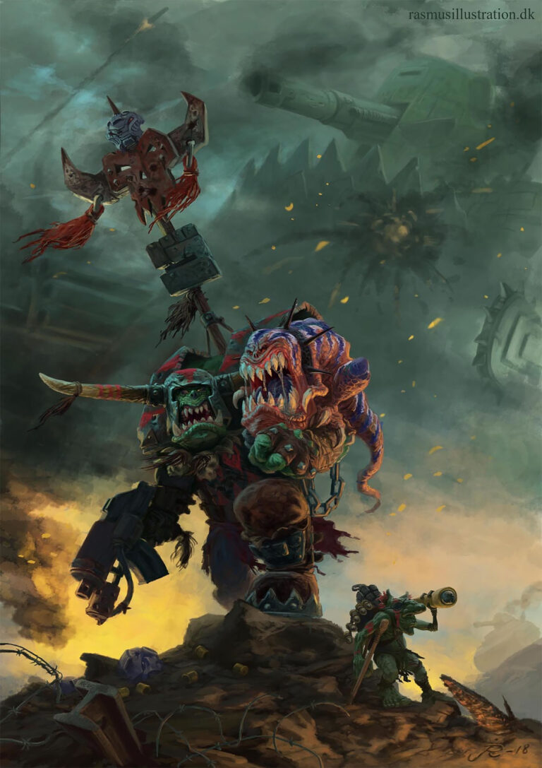 Ork War Boss by Rasmus Jensen