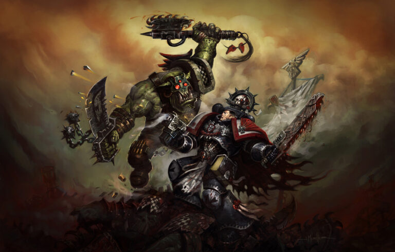 Ork vs Humeee by John Mueller