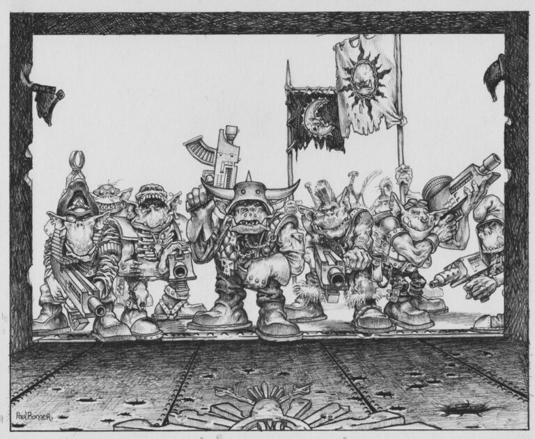 Orks by Paul Bonner