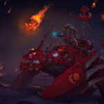 Ork’s Mech Dragon by Andrei Kiselev (MyDeads)