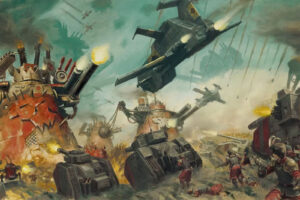 Orks versus the Vostroyan by Paul Dainton 