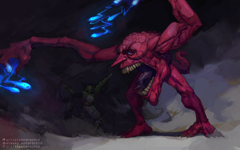 Pink Horror by Alexey Potorochin 