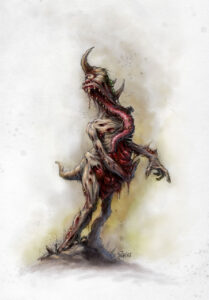 Plague Demon by Christian Schwager 