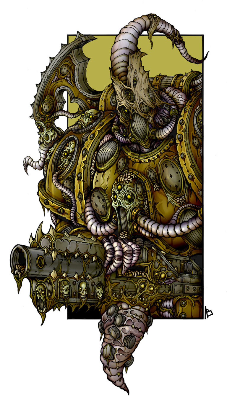 Plague Marine by Vasiliy Loginov Plague Marine by Vasiliy Loginov