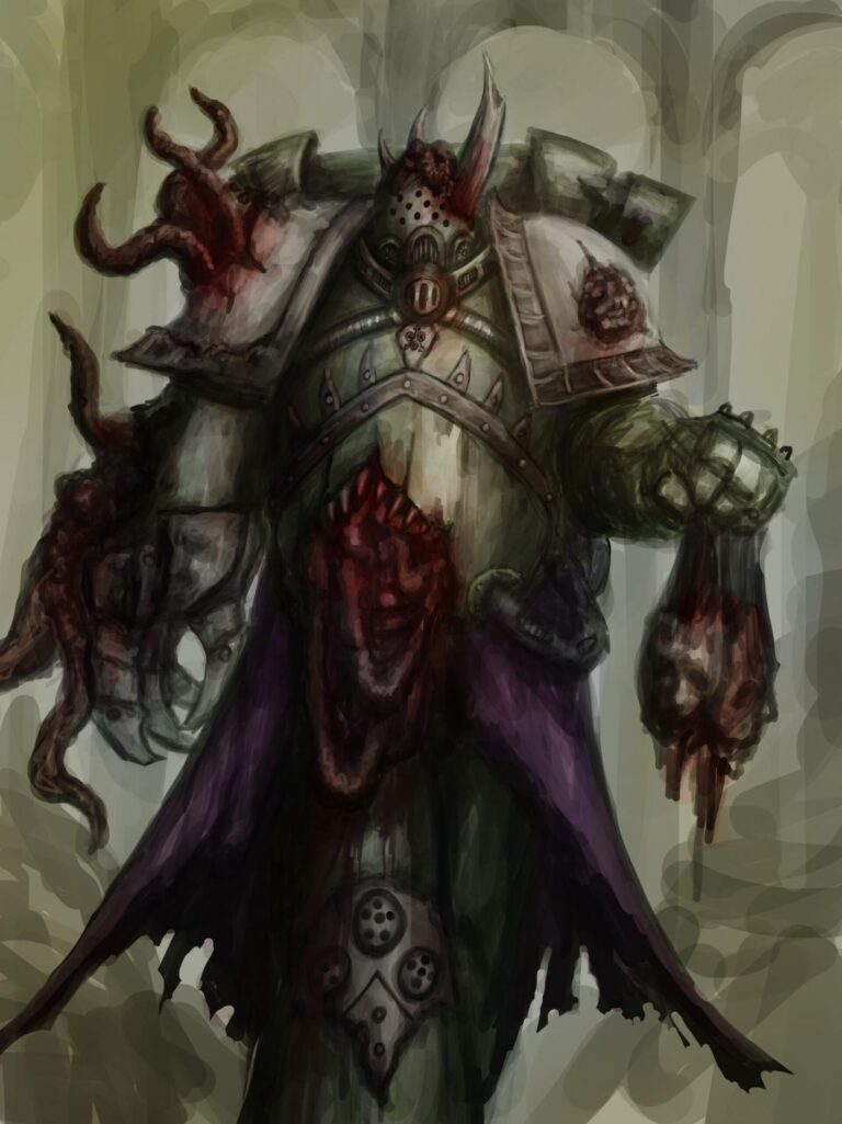 Plague Marine by Matthew Crum