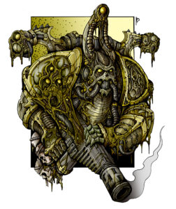 Plague Marine by Vasiliy Loginov