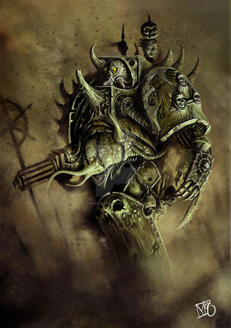 Plague Marine by Mark William Smith 