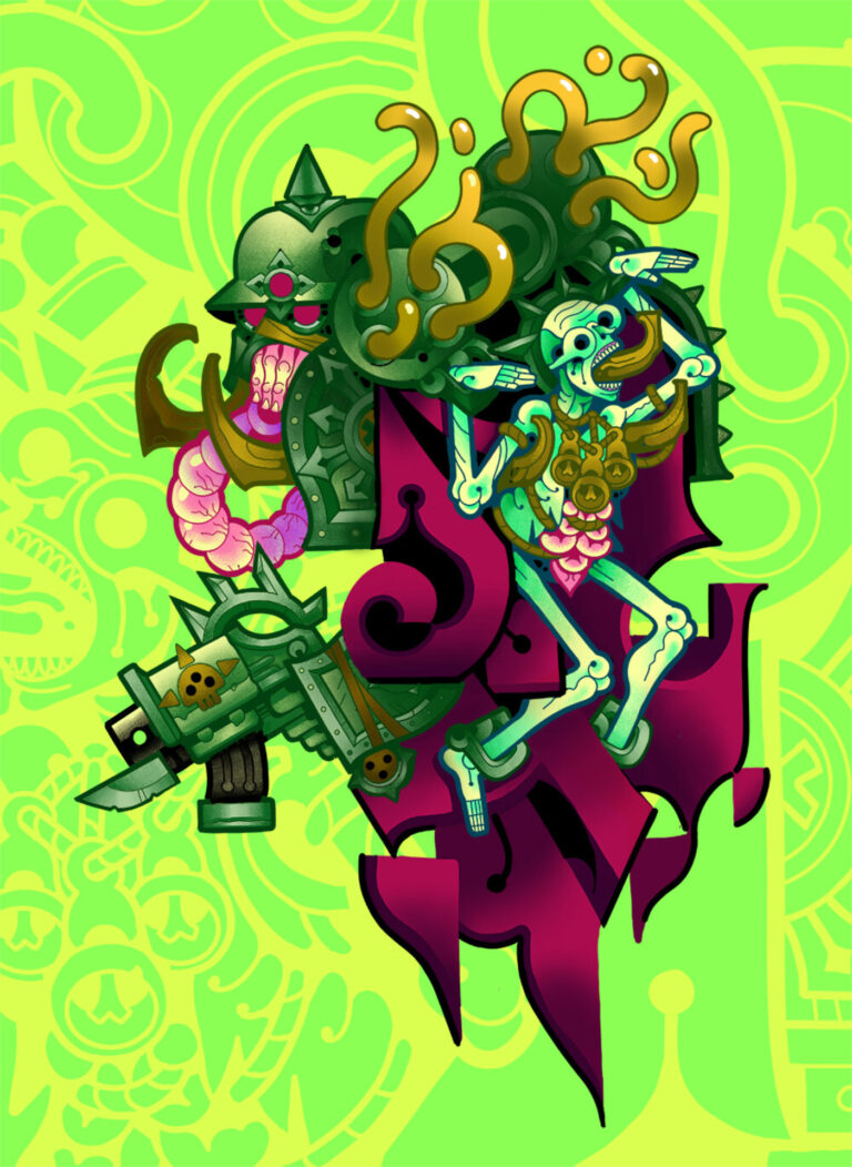 Plague Marine by Killkenny Kat