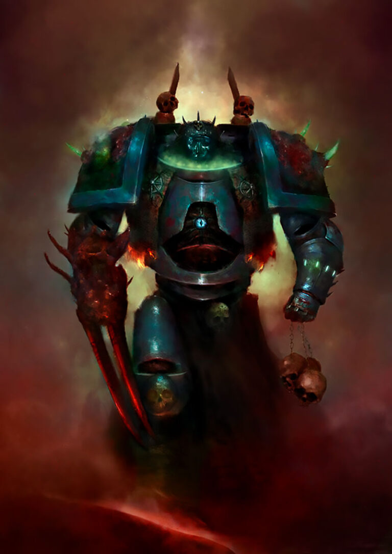 Possessed Champion of Chaos by Kaj Leonardo Metz 