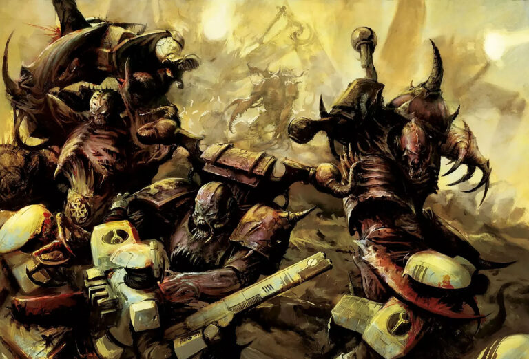 Possessed Chaos Space Marines by Games Workshop Artists