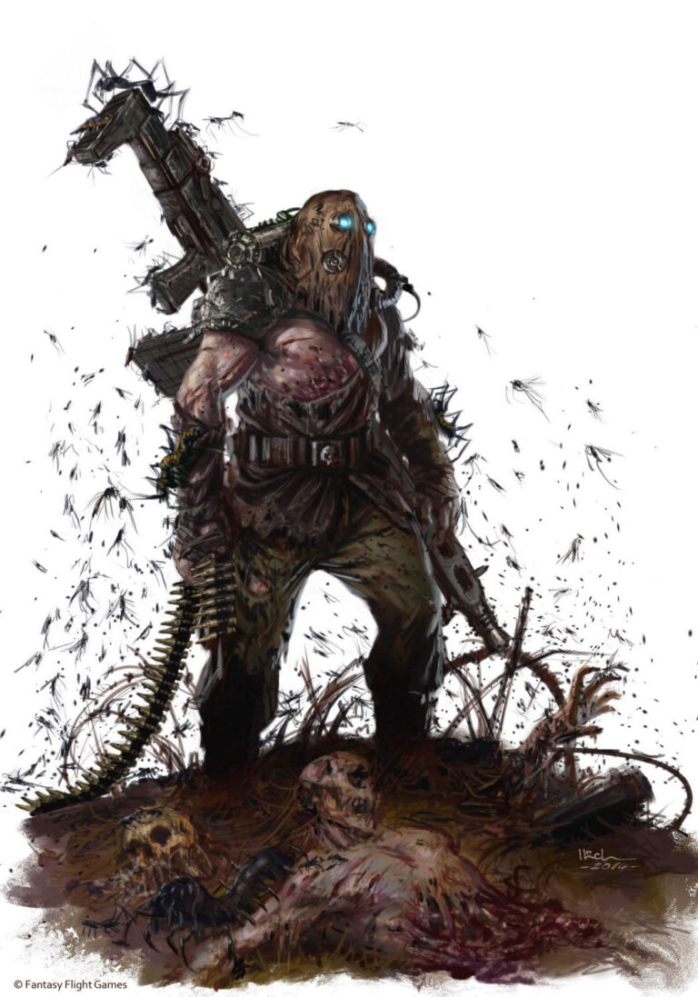 Pox Warrior by Ilich Henriquez 