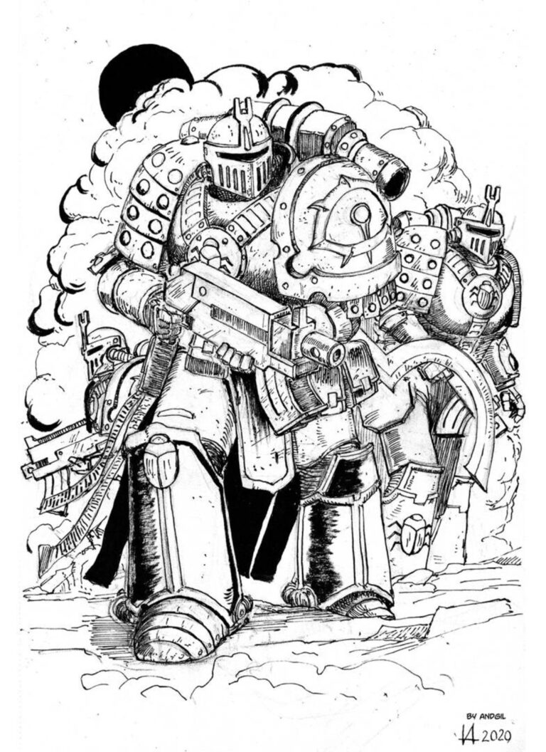 Pre-Heresy Thousand Sons by Andrey Ilinykh 