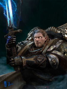 Primarch Oberon Ve’argent by David Sondered