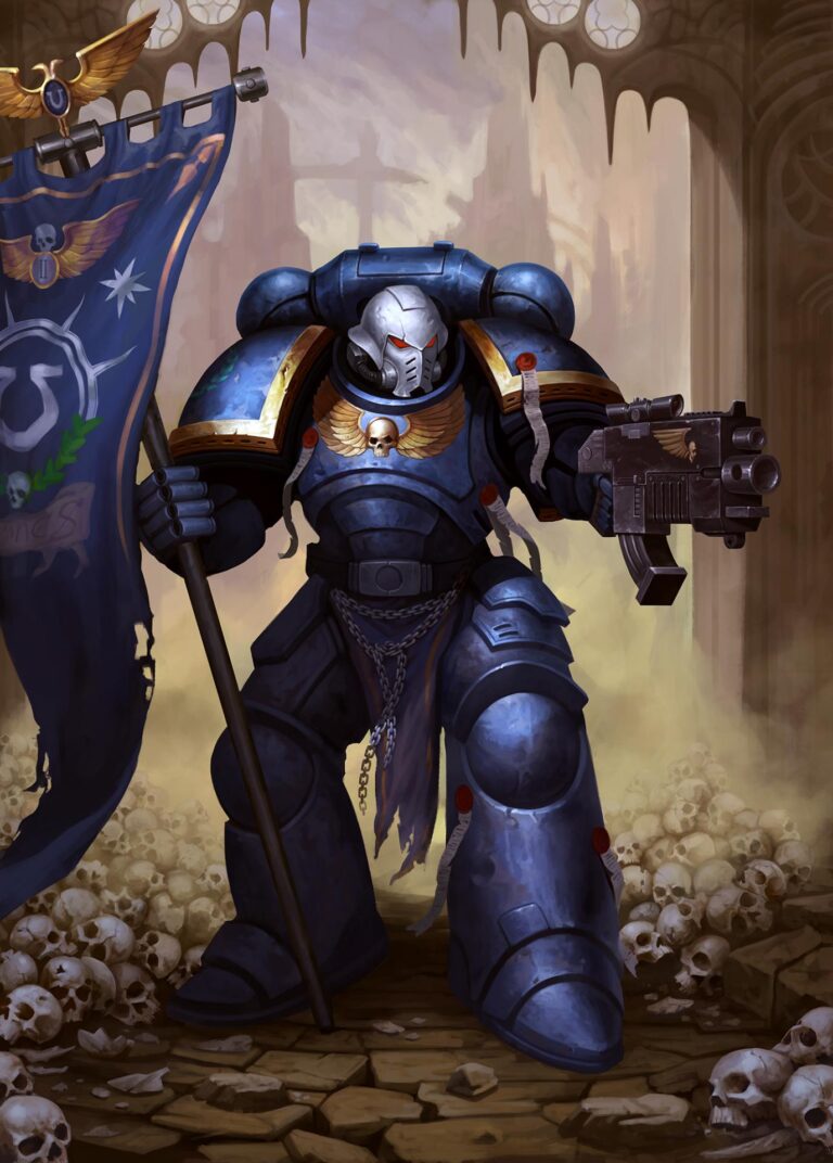 Primaris Space Marine by Anarchic Fox