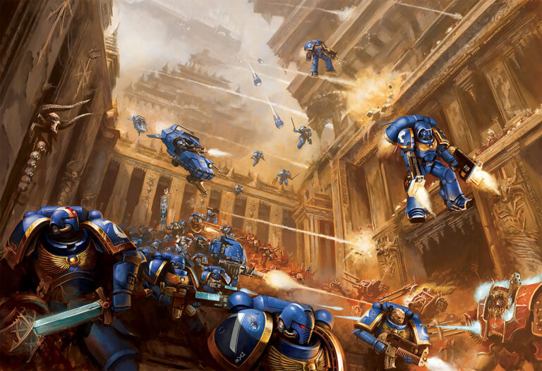 Primaris Space Marines by Phil Moss 