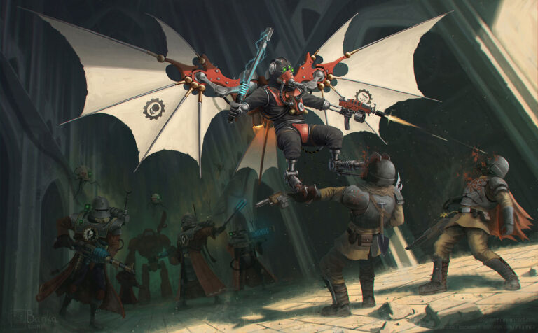 Pteraxii by Andrei Greenchuk 
