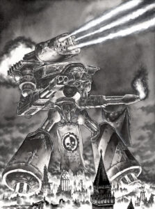 Reaver Titan by Mark Gibbons 