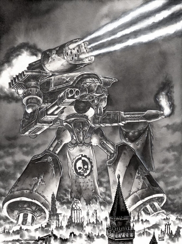Reaver Titan by Mark Gibbons 
