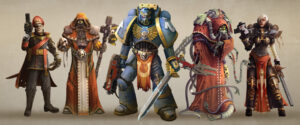Relic Character Lineup by Nikolaus Ingeneri 