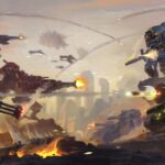 Riptide Battlesuits vs Imperium by Unknown Artists