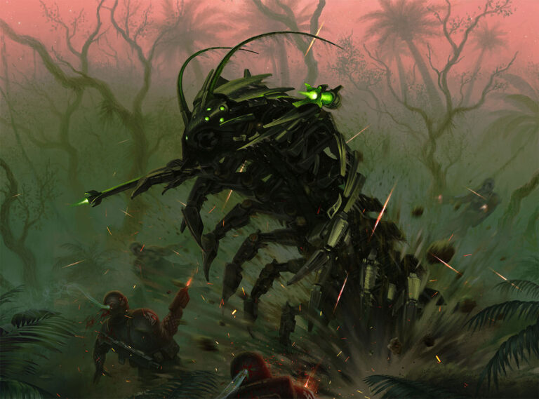 Rumbling Tomb Stalker by Alexandr Elichev 