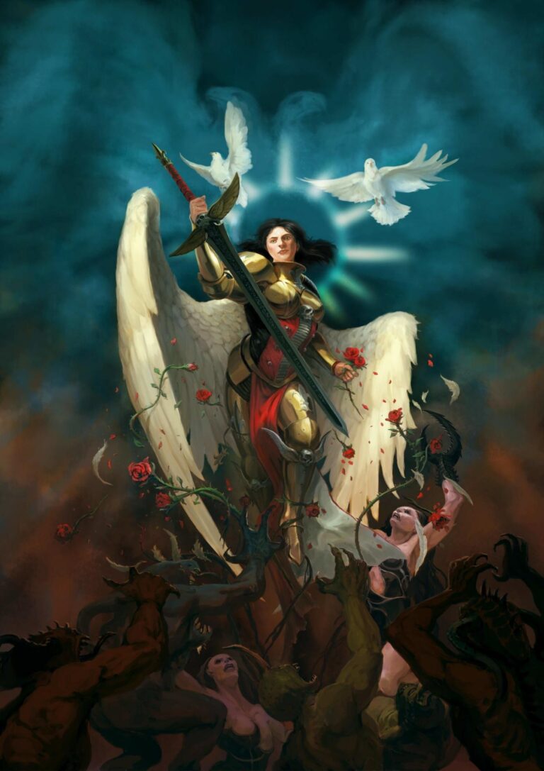 Saint Celestine by Tze Kun Chin 
