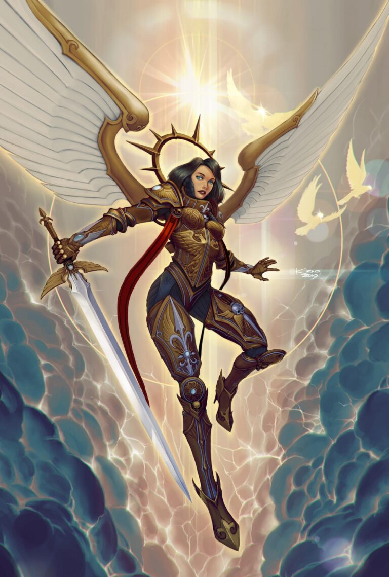 Saint Celestine by Alexey Kropachev 