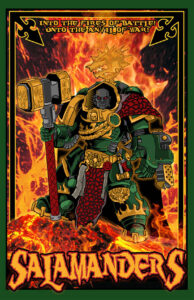 Salamanders by Kurt Metz 
