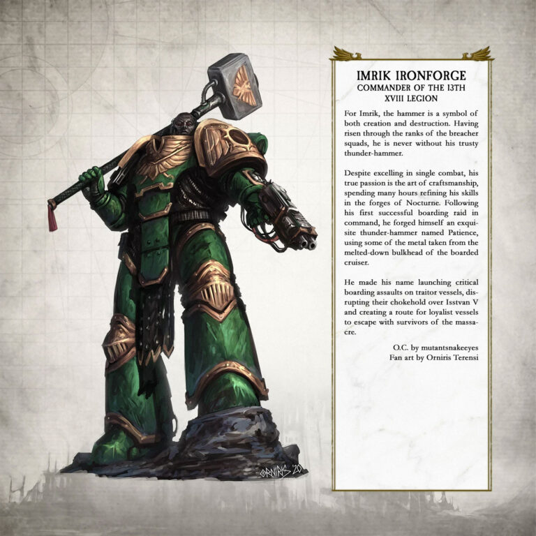 Salamanders Imrik Ironforge by Orniris Terensi 