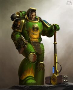 Salamanders Librarian by Elijah ArhPriest