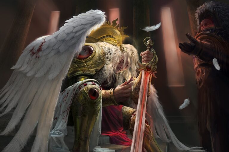 Sanguinius by Alex Cristi