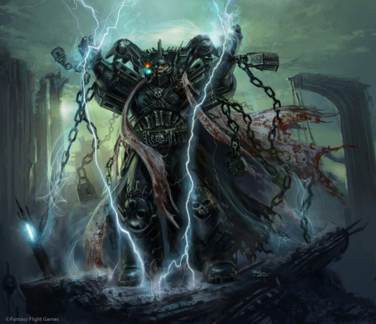 Sathariel the Invokator by Ilich Henriquez 