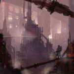 Scavenging the Hive City by Samuel Allan (samuel_allan_illustrator)