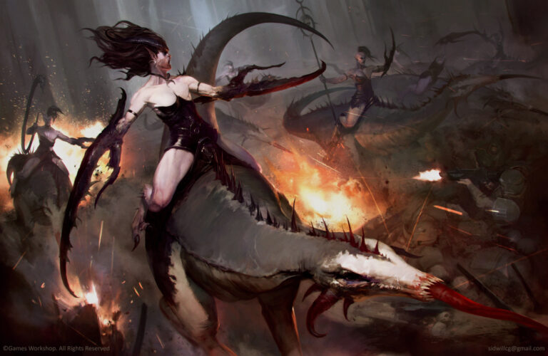 Seekers of Slaanesh by Igor Sid 