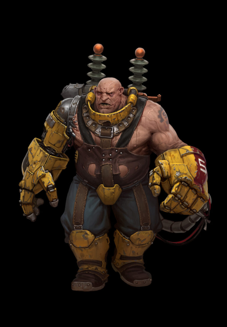 Servitor Ogryn by Akim Kaliberda 