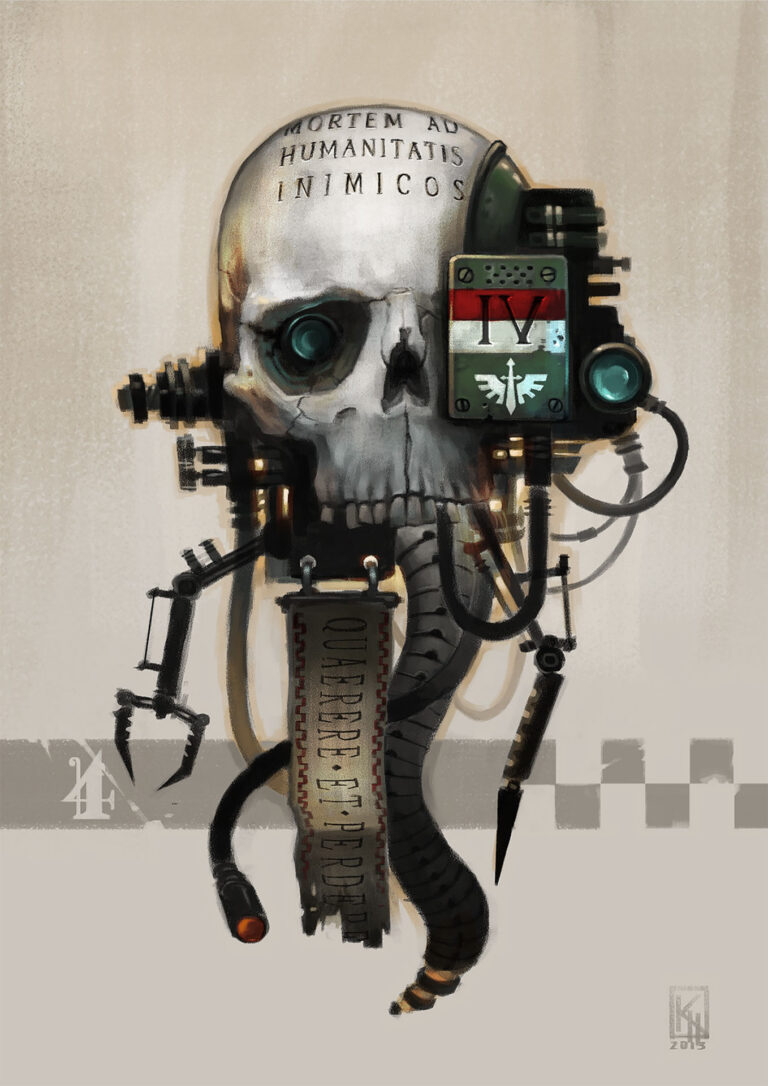 Servo Skull by Kenneth Hammarstedt