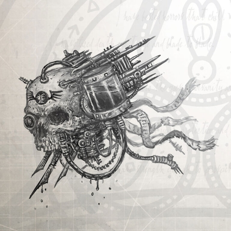 Servo Skull by Games Workshop Artists