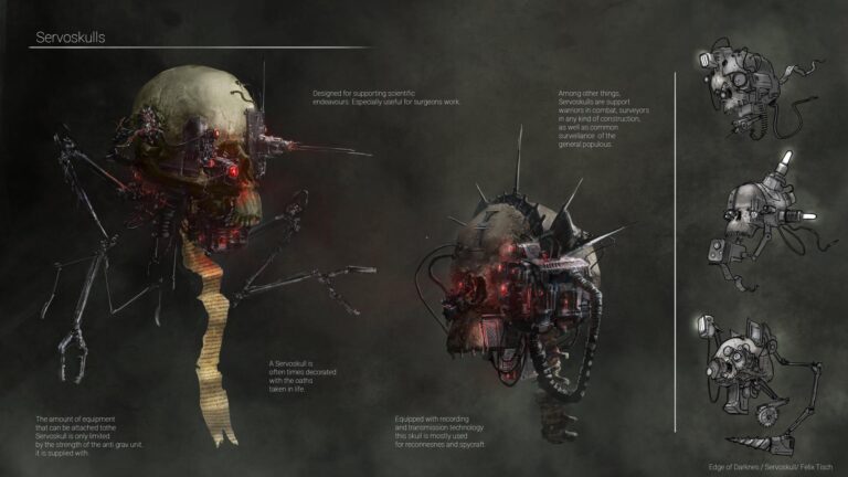 Servo-Skulls by Felix Tisch 