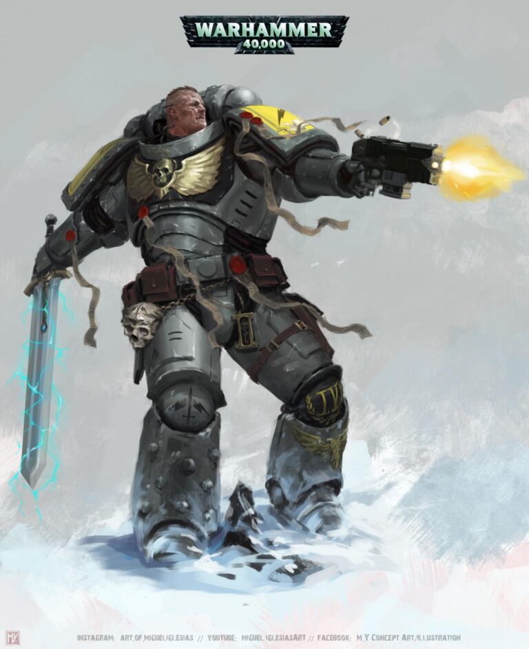 Silver Templar Lieutenant by Miguel Iglesias 