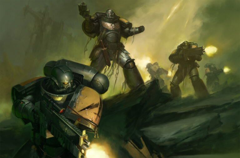 Silver Templars Intercessors by Igor Sid 