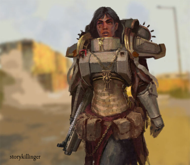 Sister of Battle by Stefan Ristić Sister of Battle by Stefan Ristić