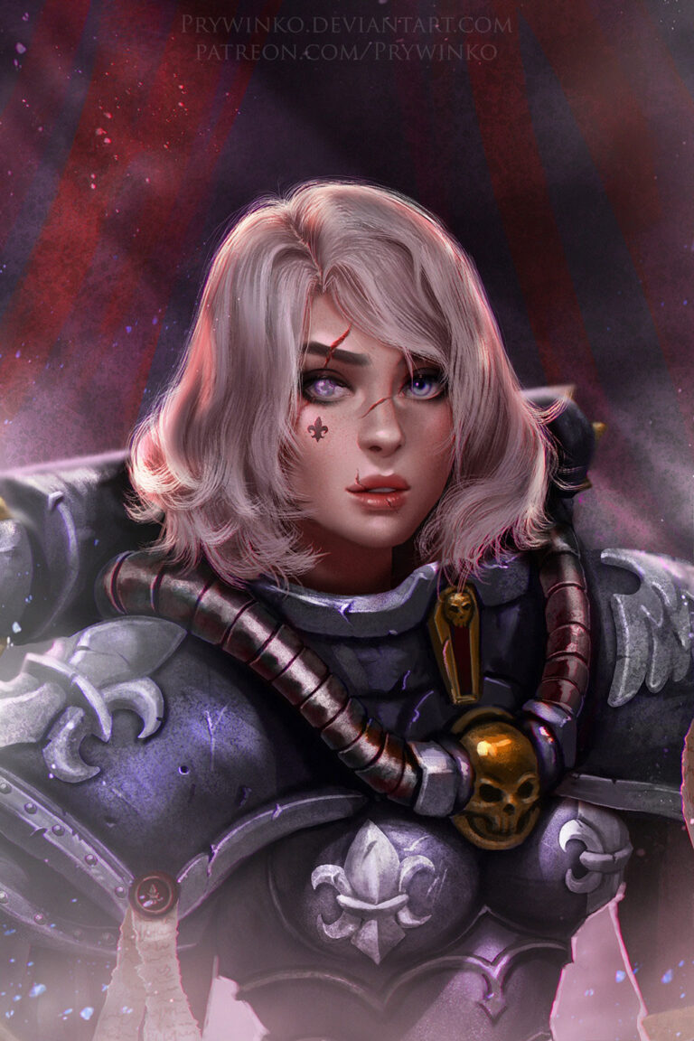 Sister of Battle by Prywinko Art 