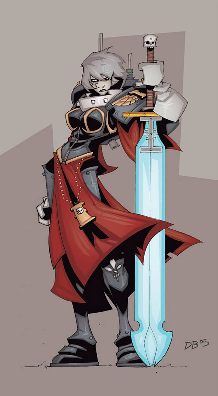 Sister of Battle by Dan Boultwood 